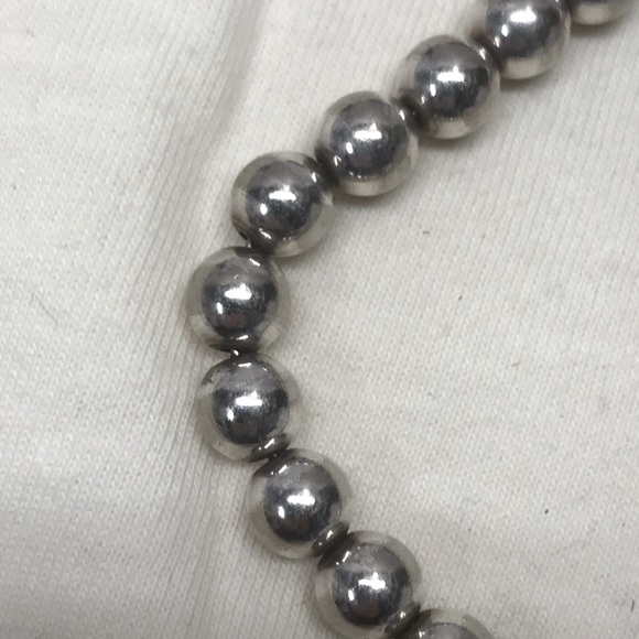 Tiffany & Co hardware sterling silver ball bracelet - Picture 2 of 10